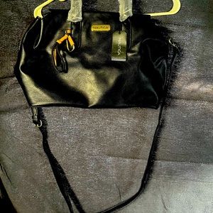 New Nautica Indigo Satchel Peninsula Purse